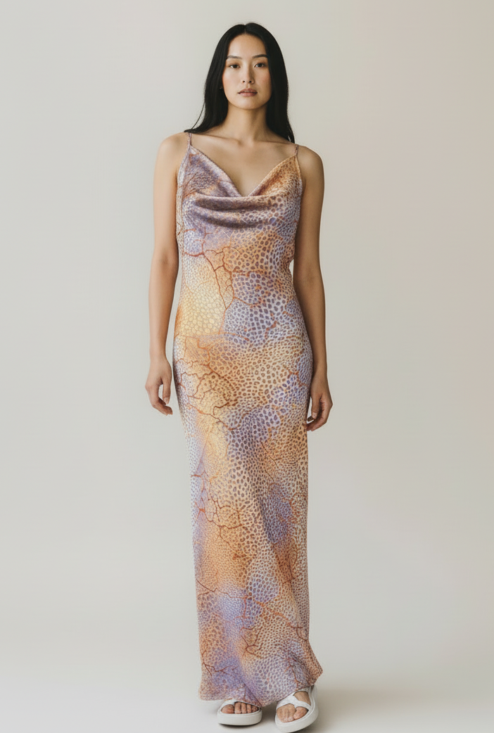 Crack and Bloom Dress