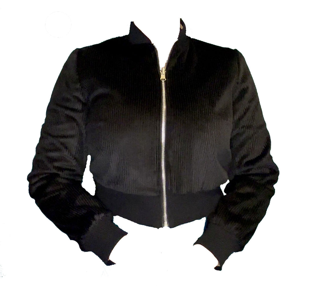 Mandarin Starbeam Reversible Bomber Jacket