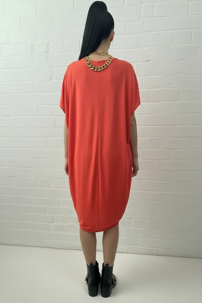 Smokin' Hot Cowl Dress