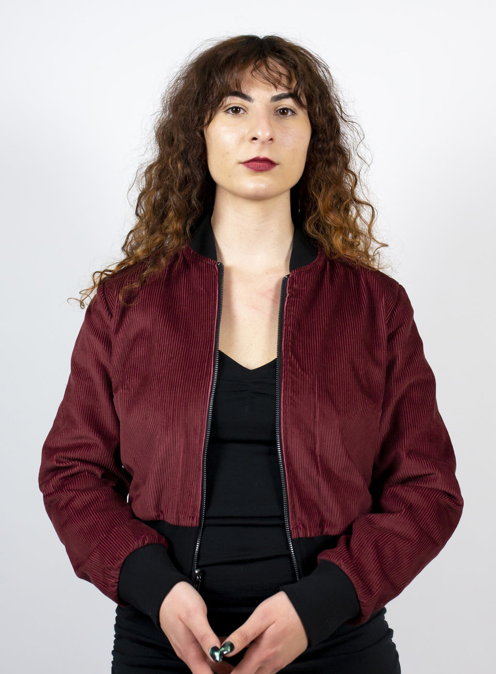 Mandarin Starbeam Reversible Bomber Jacket