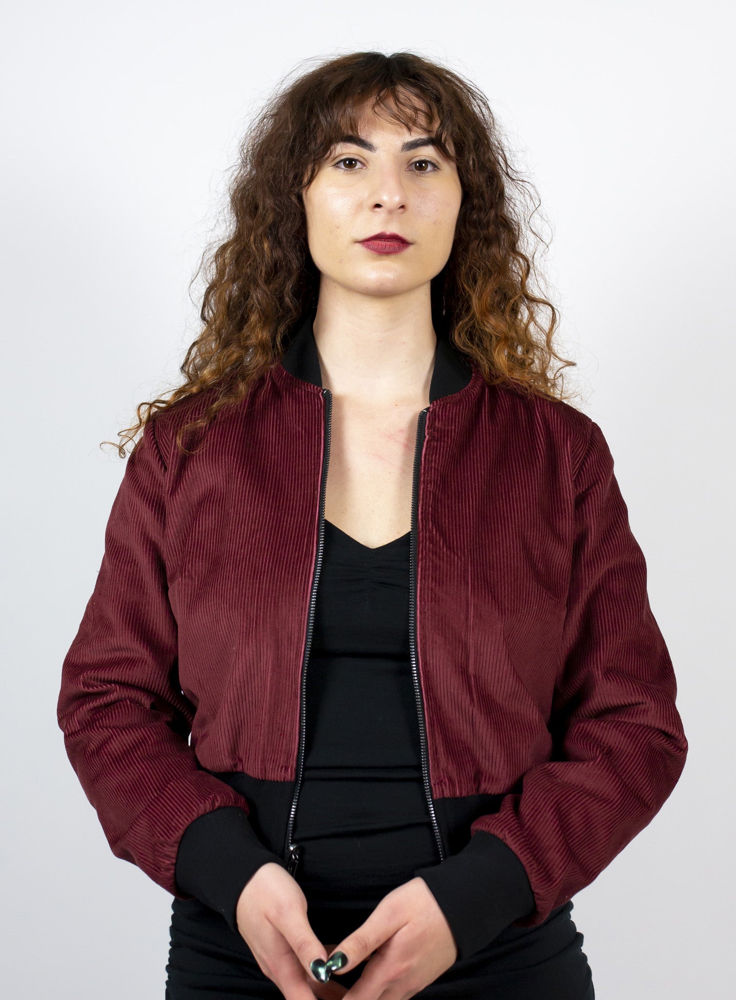 Mandarin Starbeam Reversible Bomber Jacket