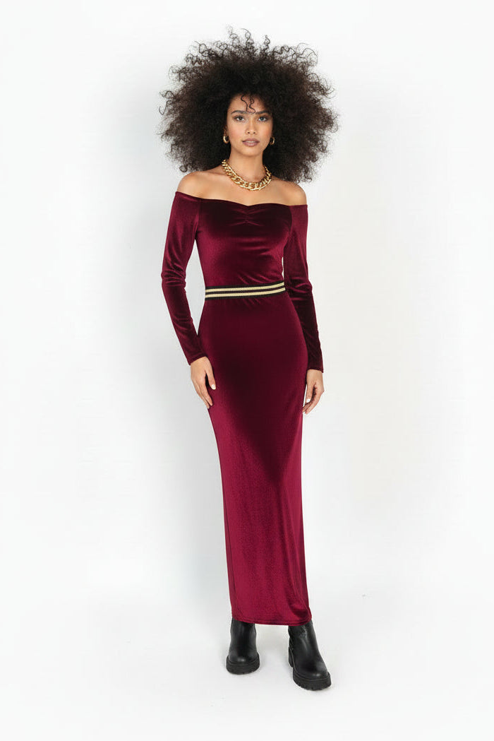 Velvet Slink bodysuit