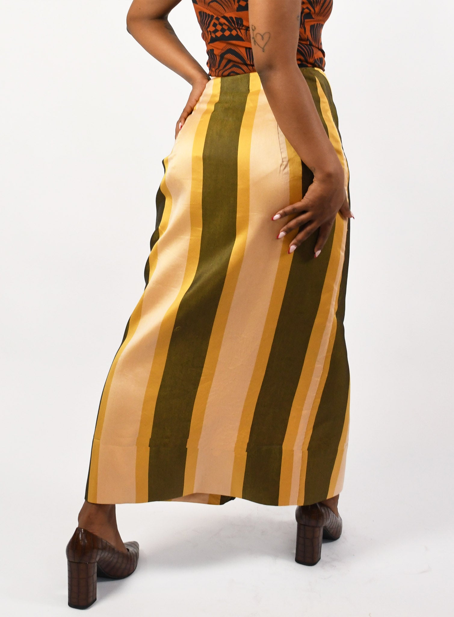 Vintage Stripe Skirt