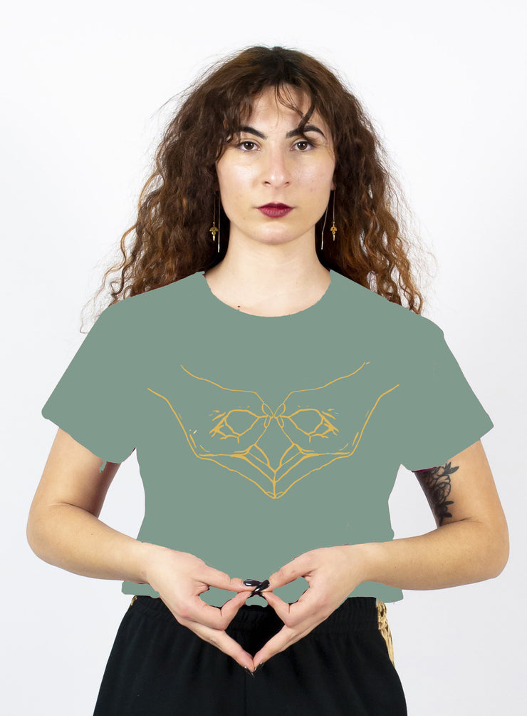 Womb Power Tee - Sage