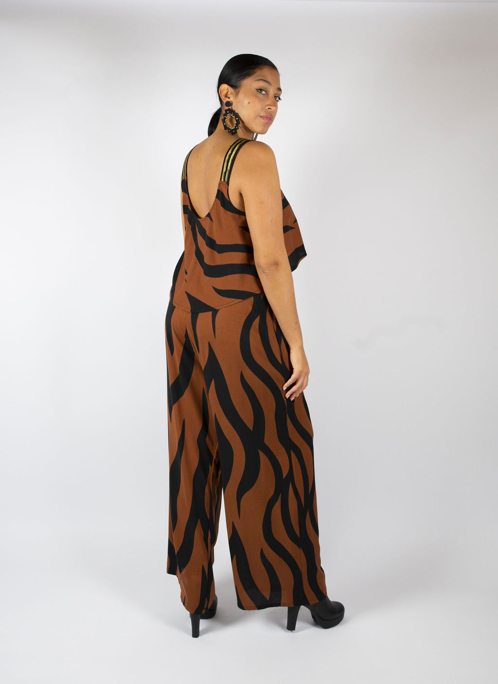 Free Flow Top - Zebra