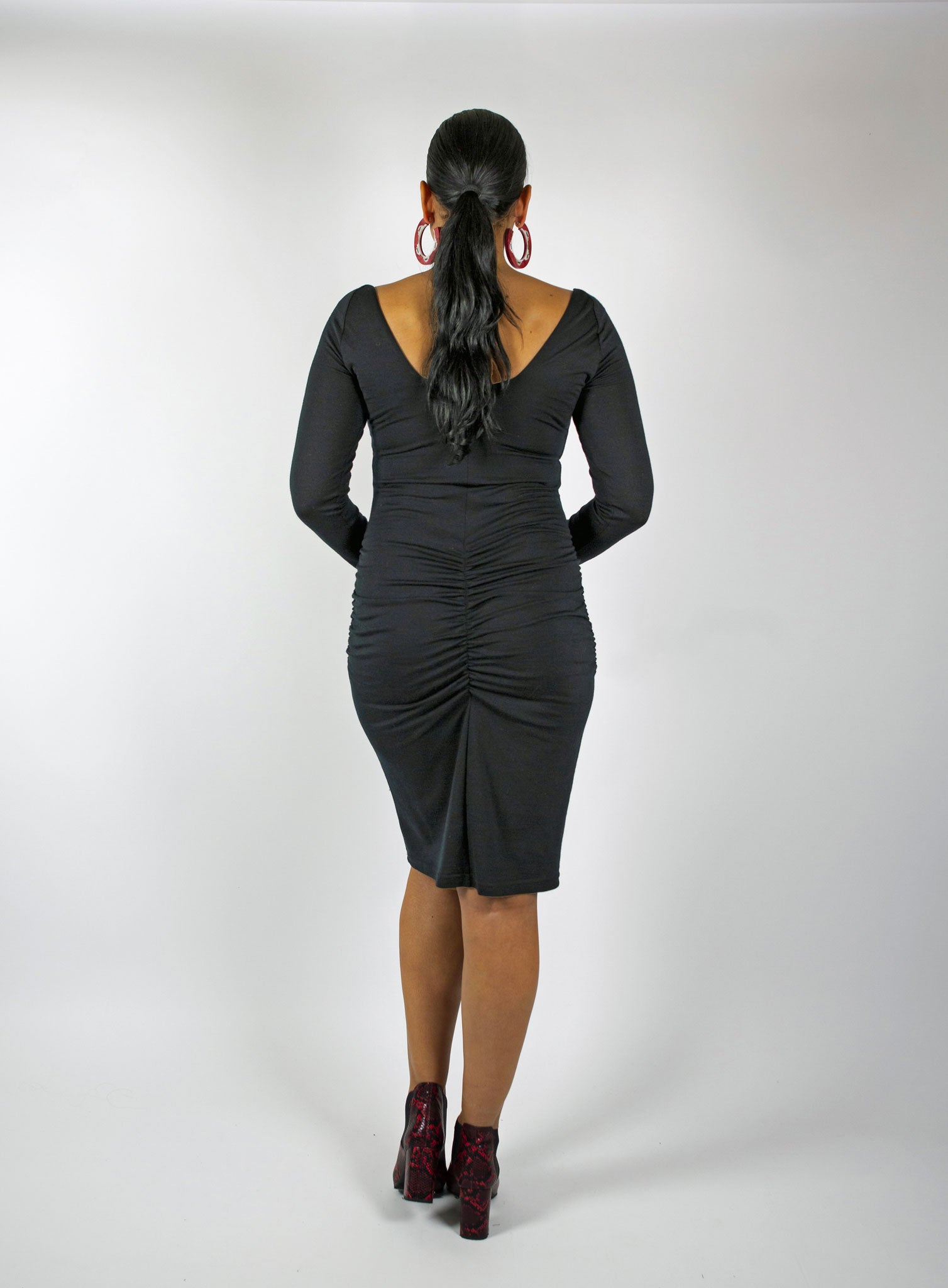 Sweetheart Babylon Dress - Black