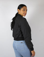 Fire over the Seas Reversible Bomber Jacket