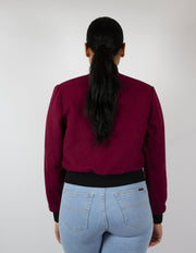Fire over the Seas Reversible Bomber Jacket