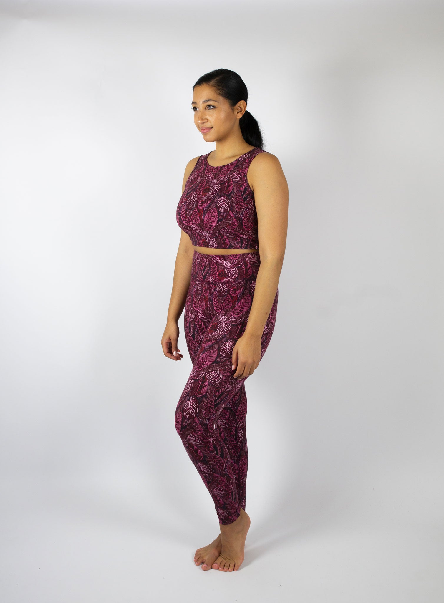 Dancing with the Leaves Crop - Ruby