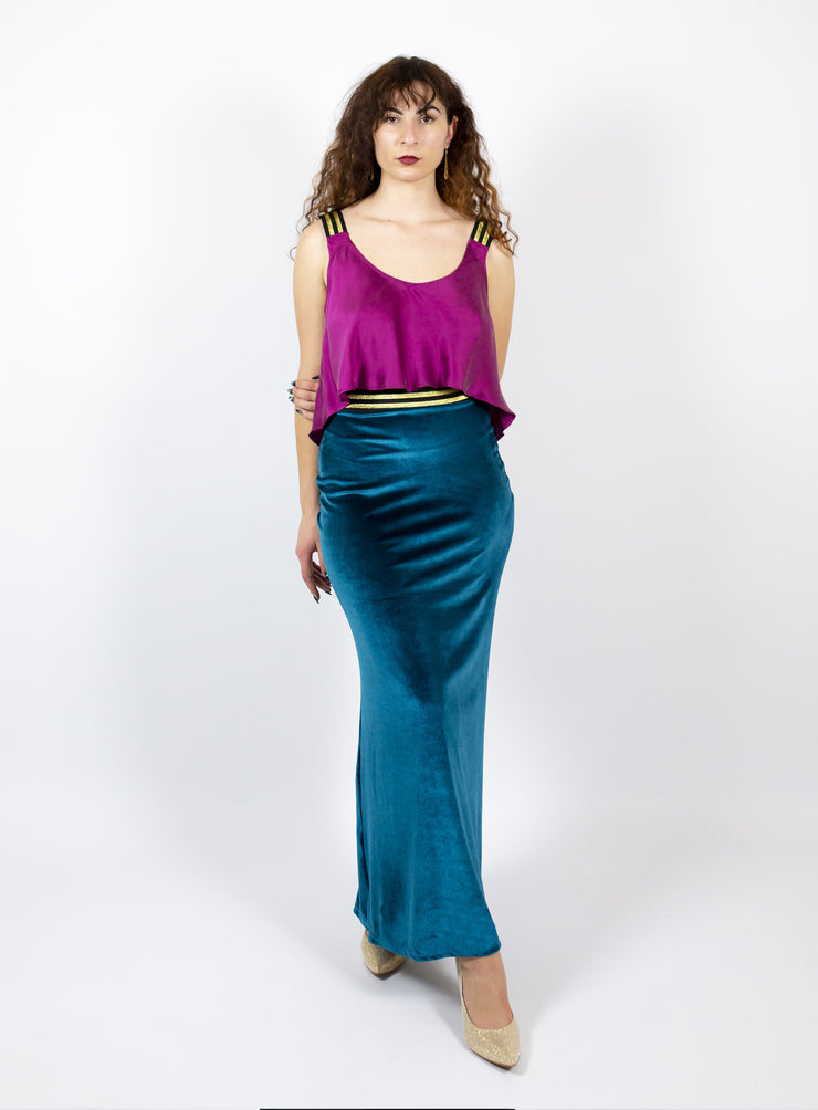 Mermaid Velvet Skirt