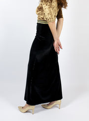 Midnight Velvet Skirt