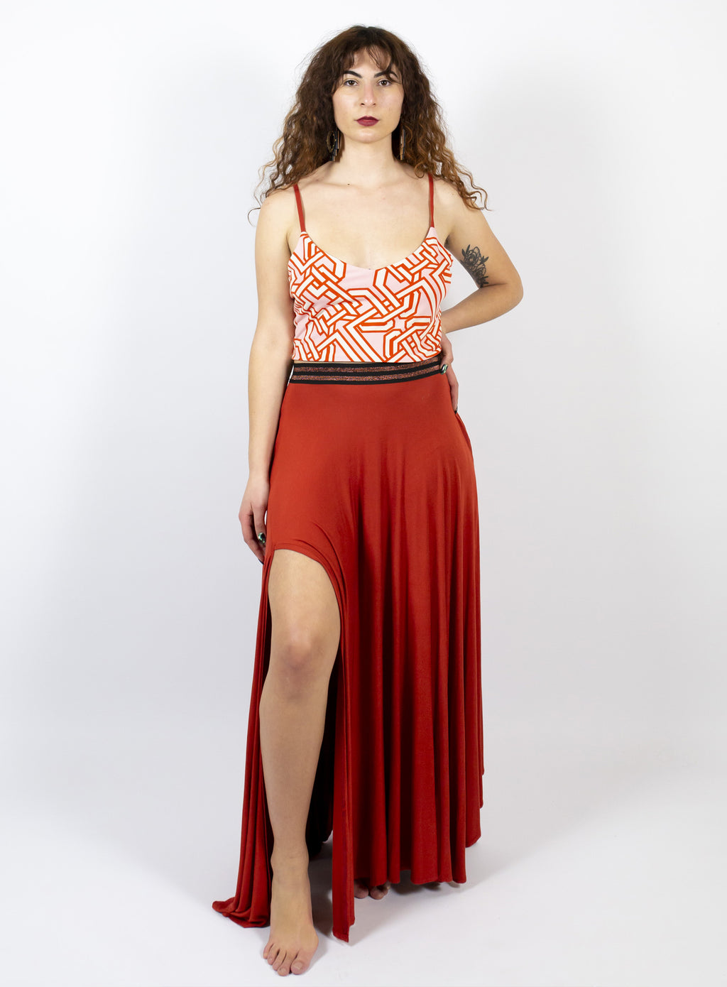 Wow Wow Skirt - Rust