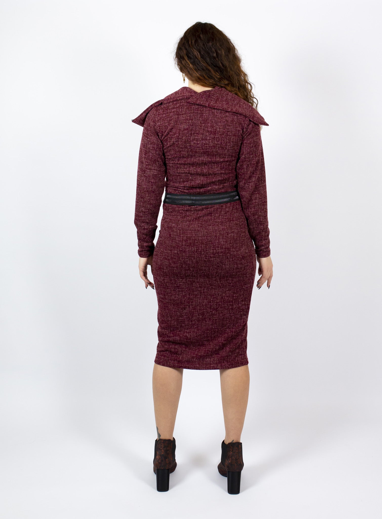 Alphamama Skirt - Crimson