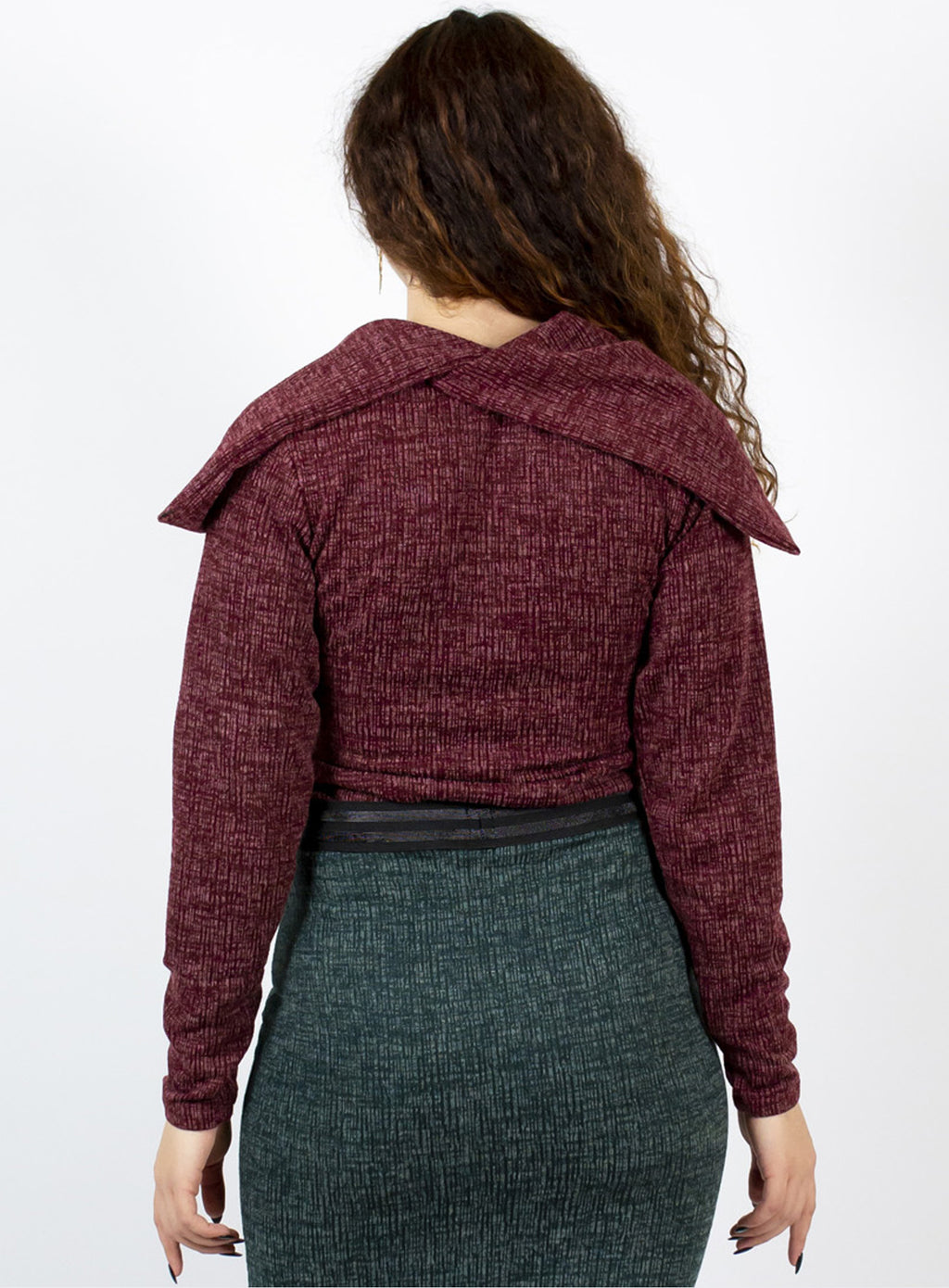 Alphamama Top - Crimson