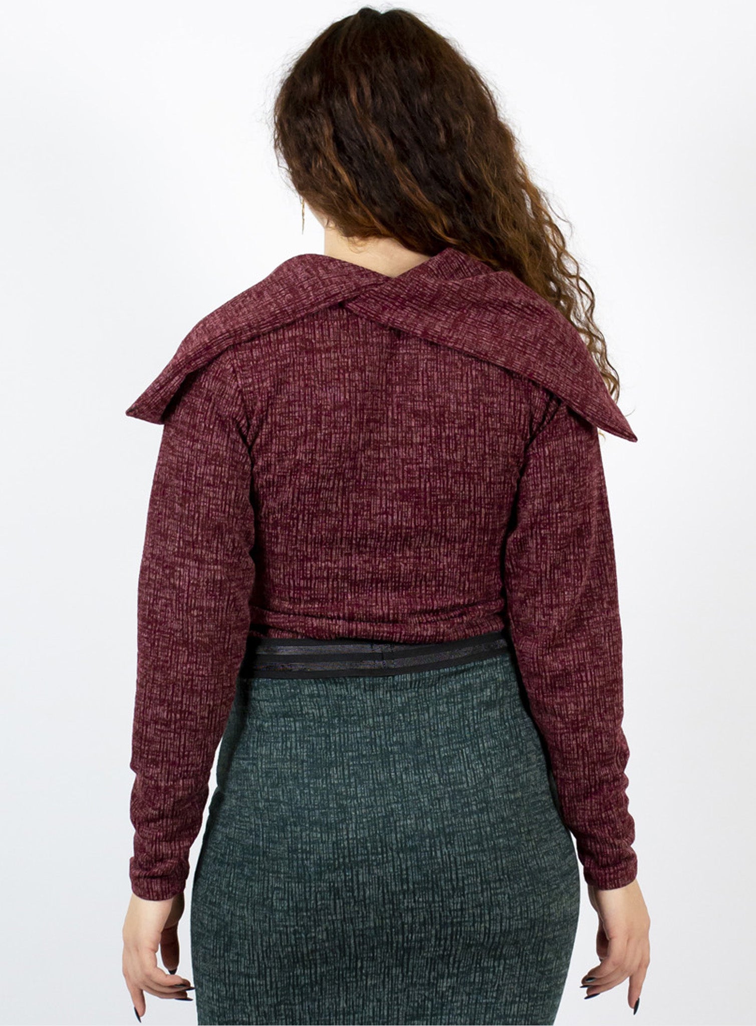 Alphamama Top - Crimson