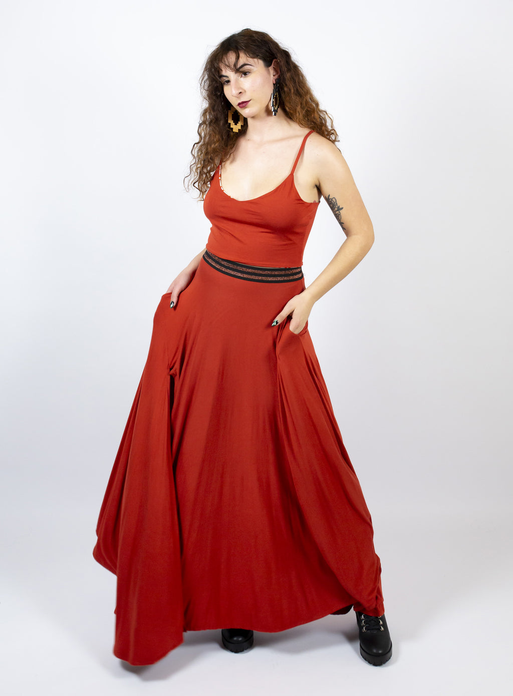 Wow Wow Skirt - Rust