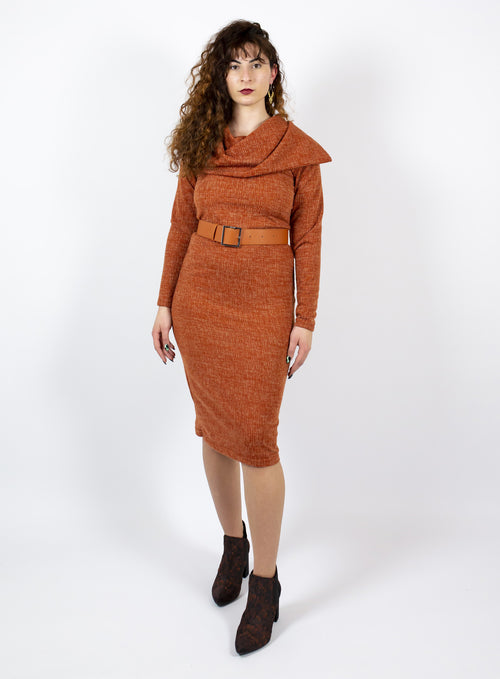 Alphamama Dress - Orange