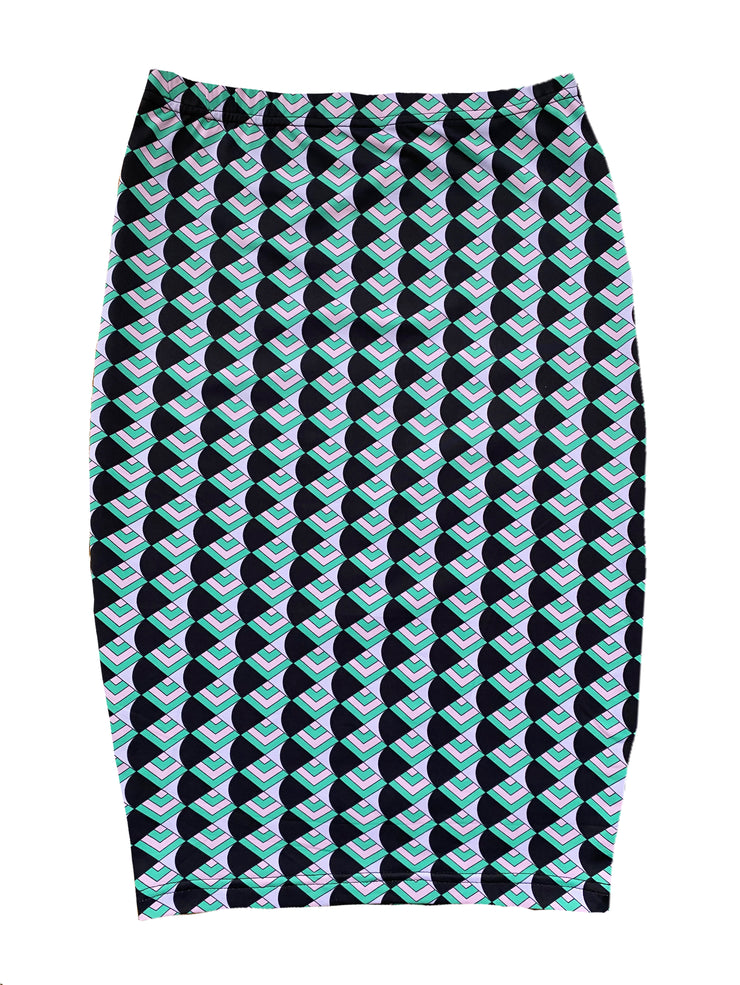 Tri fi pencil skirt