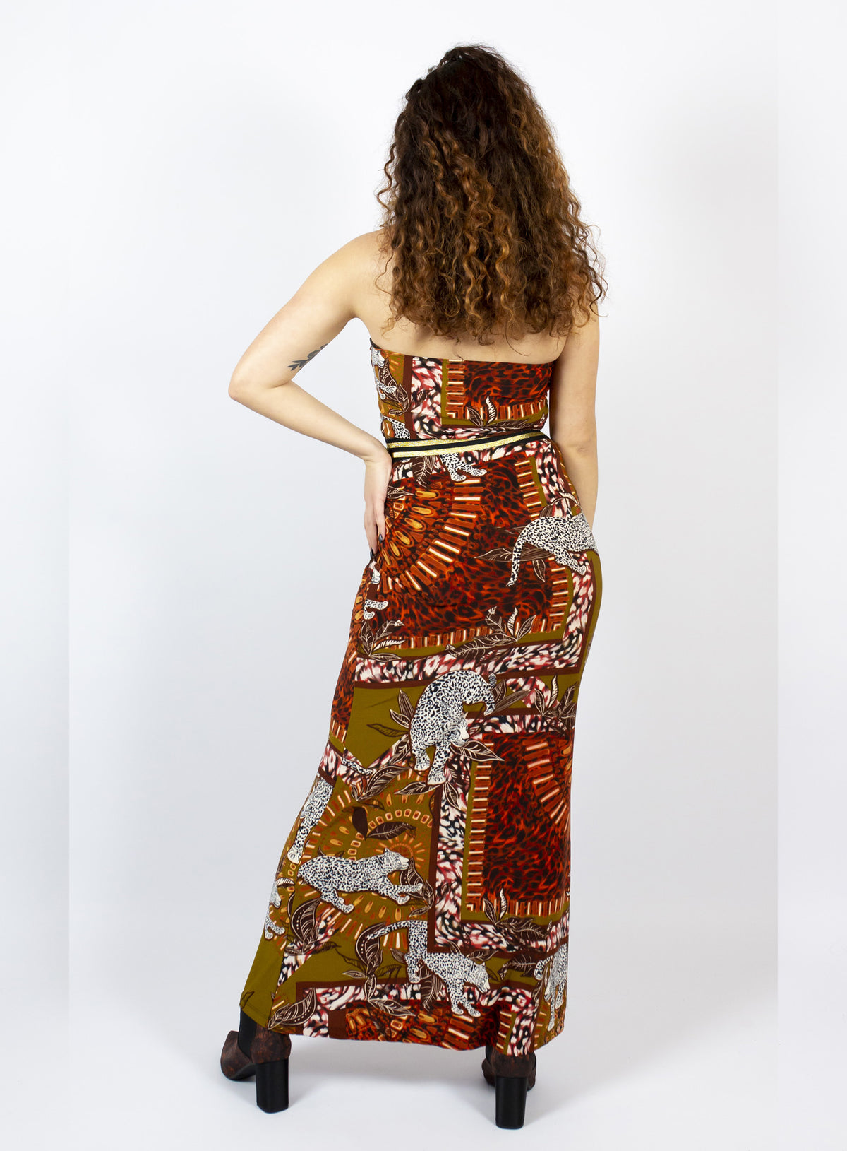 Slink Slink Dress - Jungle Leopard