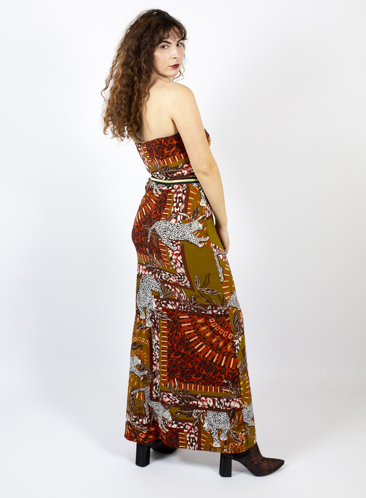Slink Slink Dress - Jungle Leopard