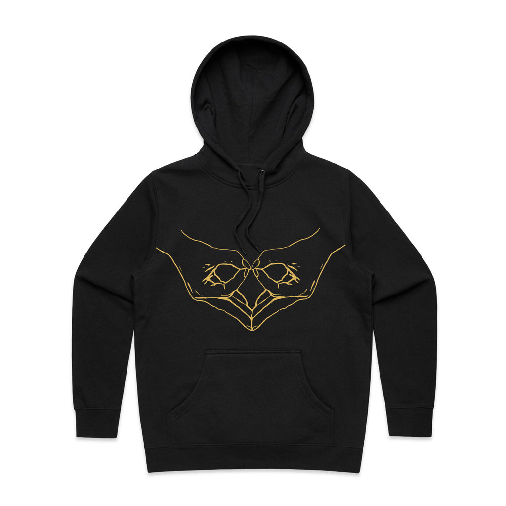 Womb Power Hoody - Black