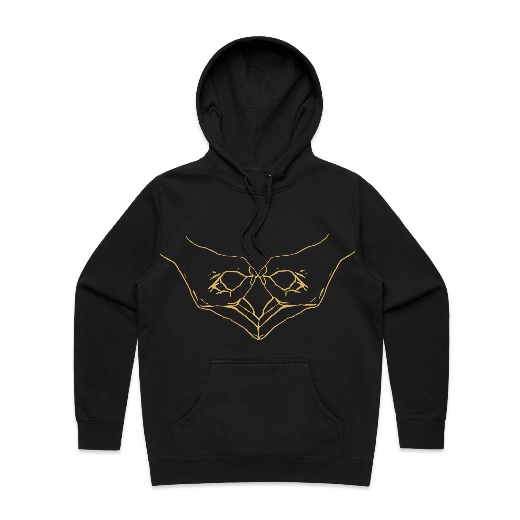 Womb Power Hoody - Black