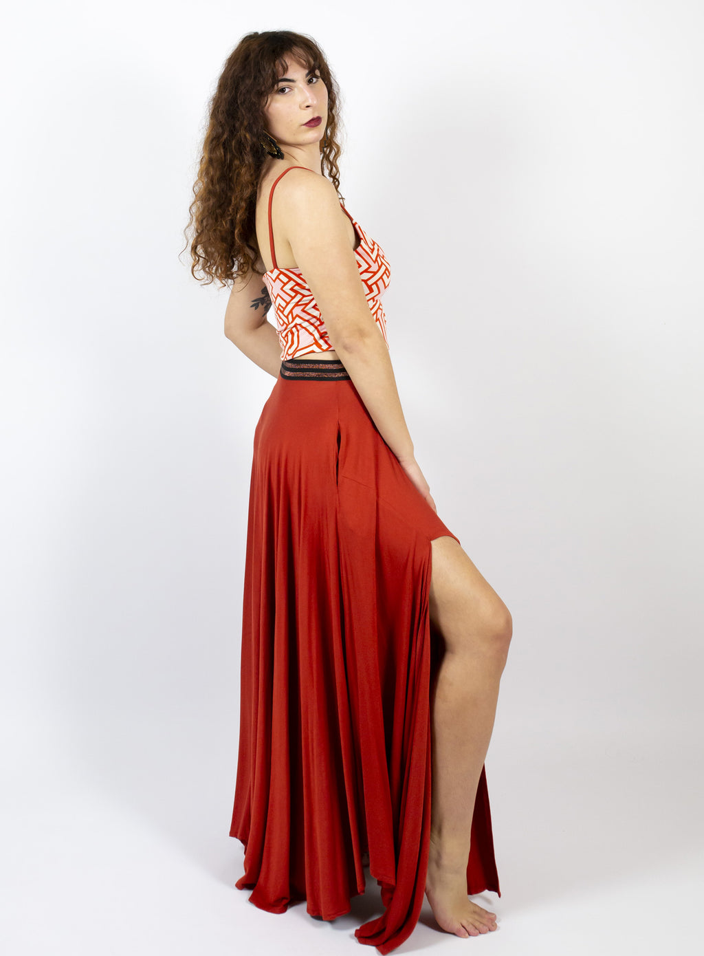 Wow Wow Skirt - Rust